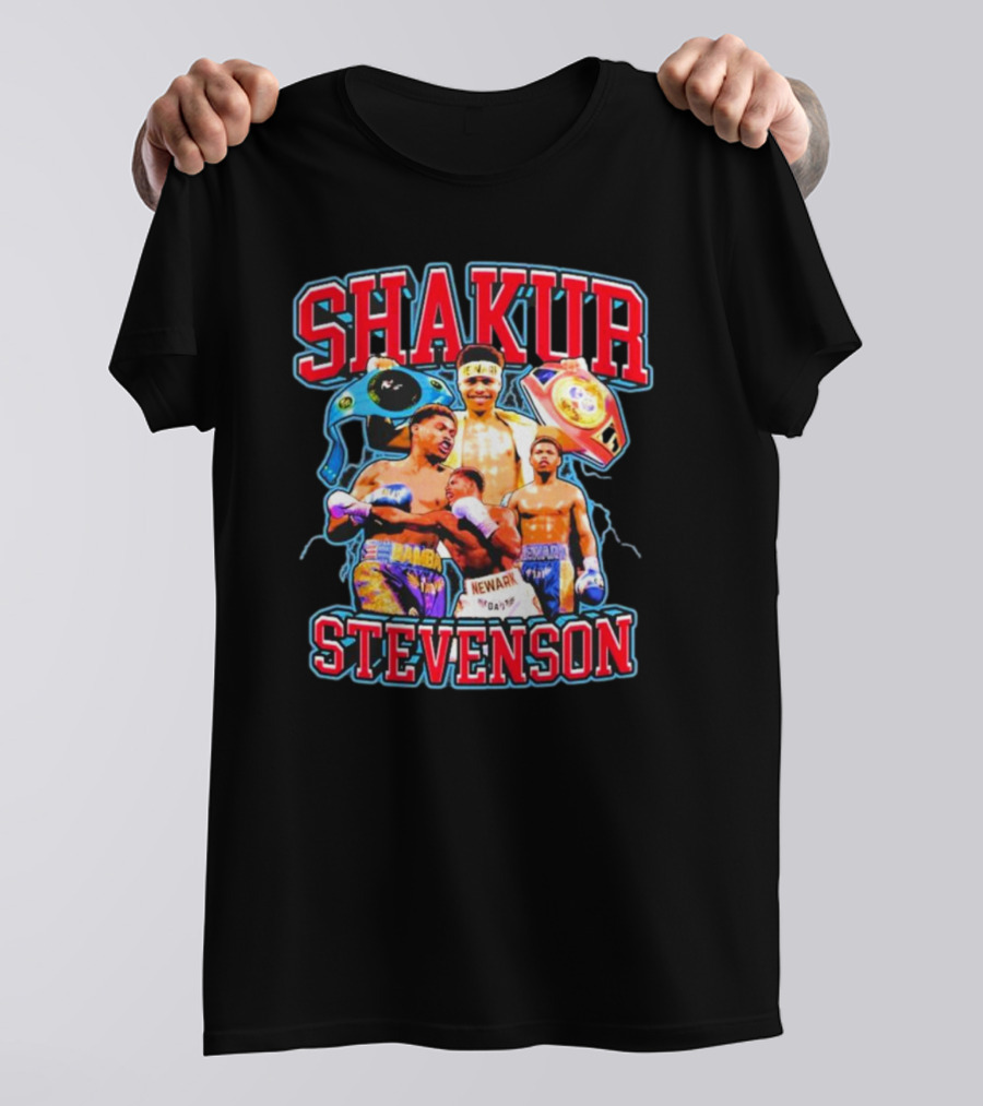 Shakur Stevenson Newark Champ Boxing Legends T-Shirt