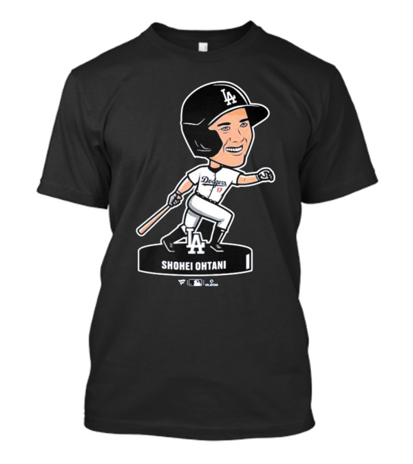 Shohei Ohtani Los Angeles Dodgers LA Bobblehead Dodgers 17 T-Shirt