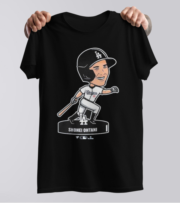 Shohei Ohtani Los Angeles Dodgers LA Bobblehead Dodgers 17 T-Shirt