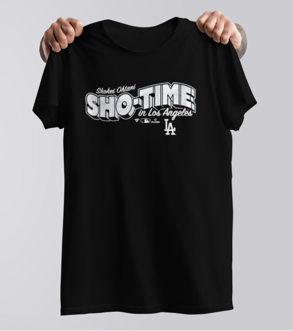 Shohei Ohtani Sho-Time In Los Angeles LA Dodgers T-Shirt