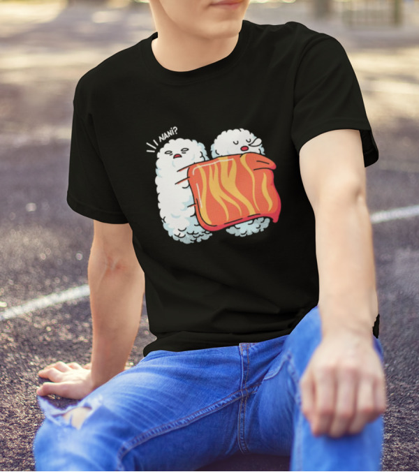 Nani Sleeping Sushi Rice Ball Blanket Surprise T-Shirt