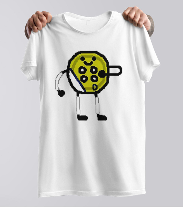 Tyrese Hali-Button Pixel Art Character T-Shirt