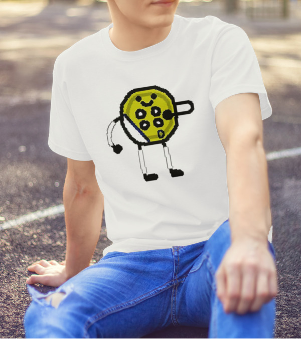 Tyrese Hali-Button Pixel Art Character T-Shirt