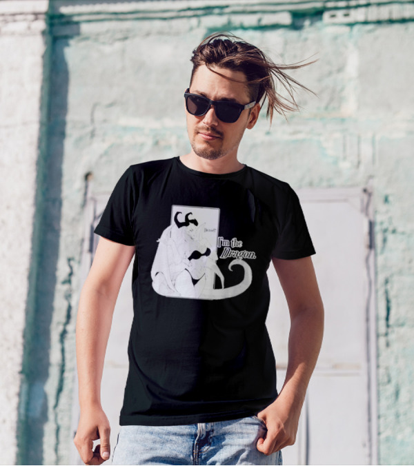 I'm The Dragon Vexstacyart Damsel T-Shirt