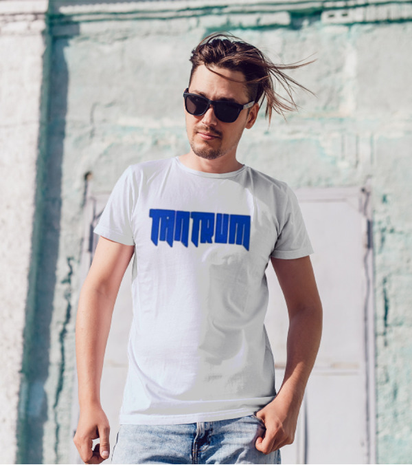 Waterparks Tantrum Blue Lettering T-Shirt
