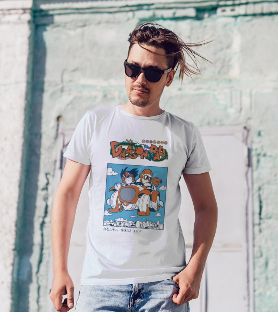 Dragon Ball Adventure Bike Journey T-Shirt