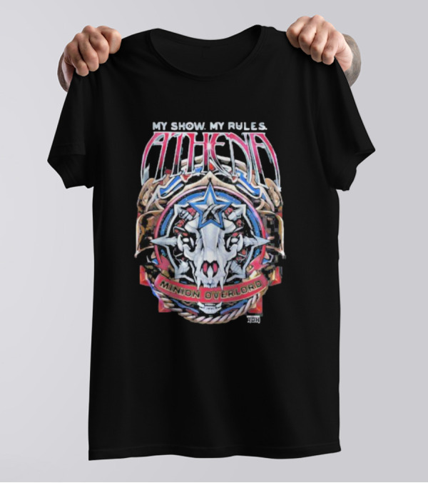 My Show My Rules Athena Minion Overlord Skull Star Emblem T-Shirt