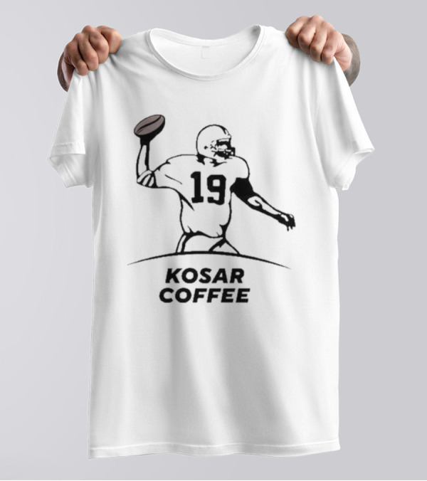 Bernie Kosar 19 Kosar Coffee Football Player T-Shirt