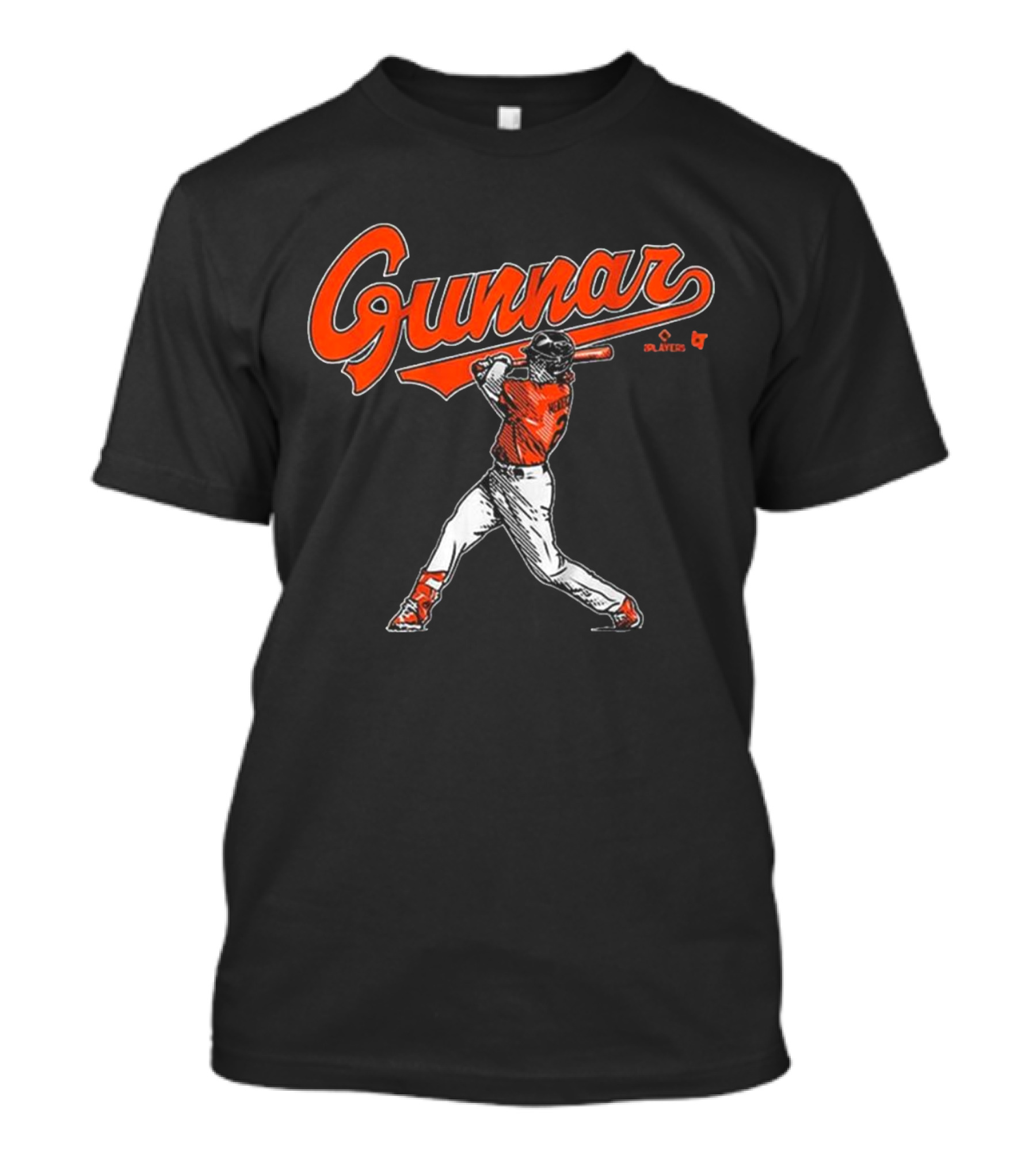 Gunnar Henderson Baseball Players Swing T-Shirt