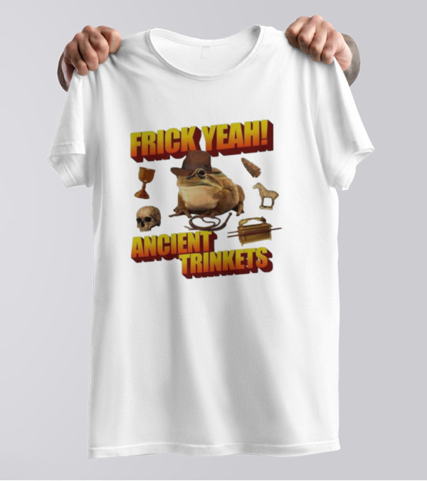 Frick Yeah Cowboy Frog Ancient Trinkets T-Shirt
