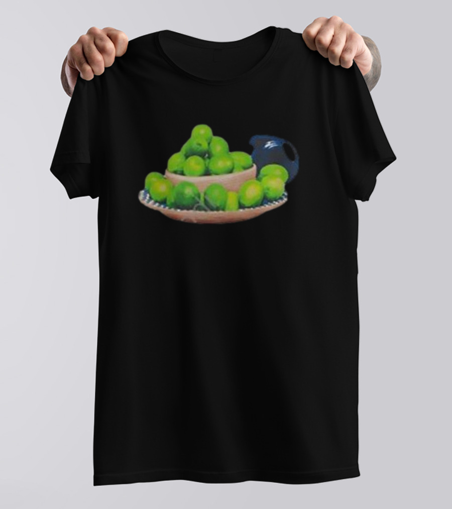Fsgprints I Love Limes Bowl Of Fresh Green Limes T-Shirt