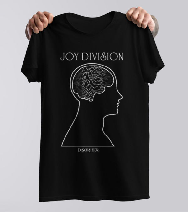 Joy Division Unknown Pleasures Brainwave Silhouette Disorder T-Shirt