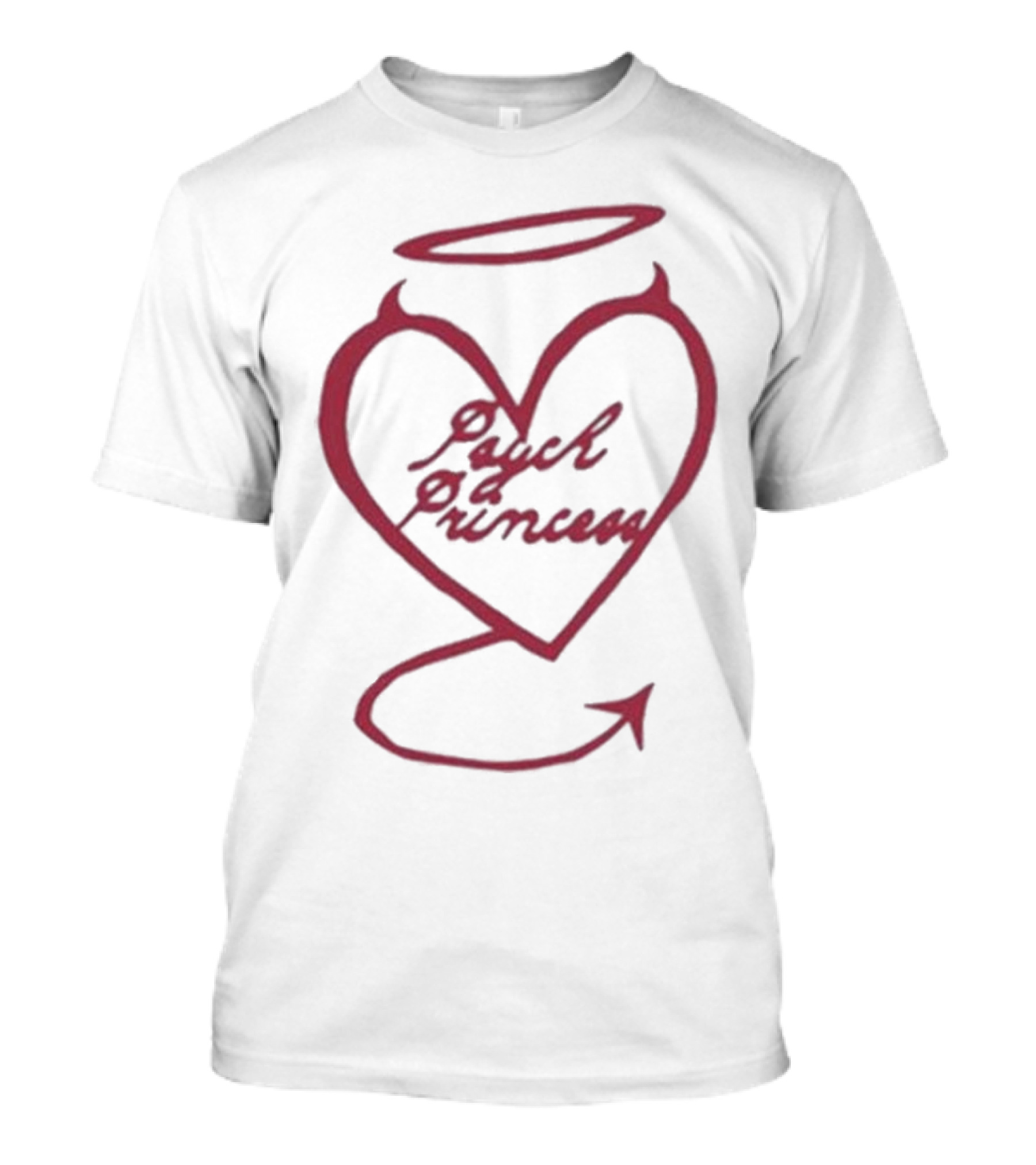 Quality Killer Sweet Thang Psych Princess Devil Heart Halo T-Shirt