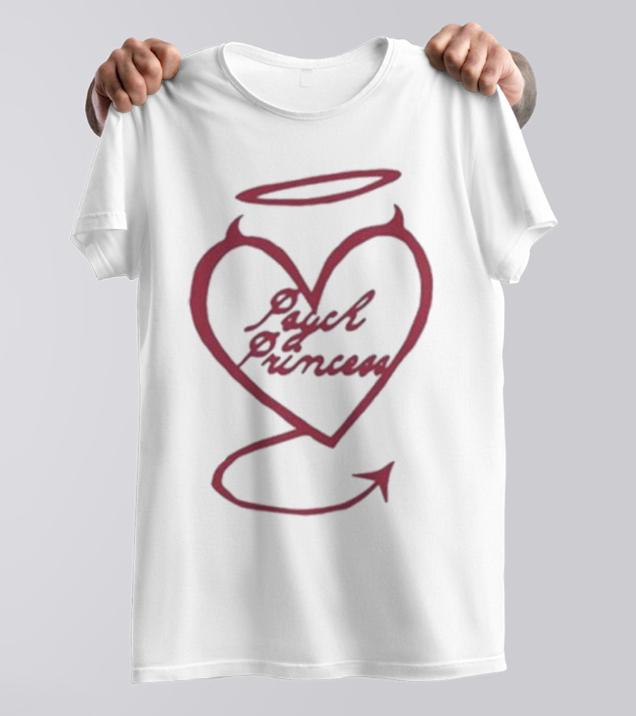 Quality Killer Sweet Thang Psych Princess Devil Heart Halo T-Shirt