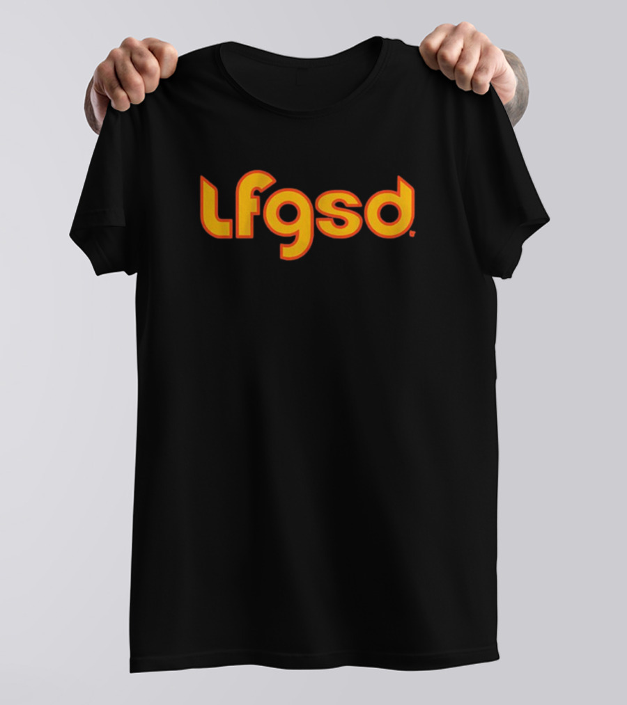 LFGSD Orange Retro T-Shirt
