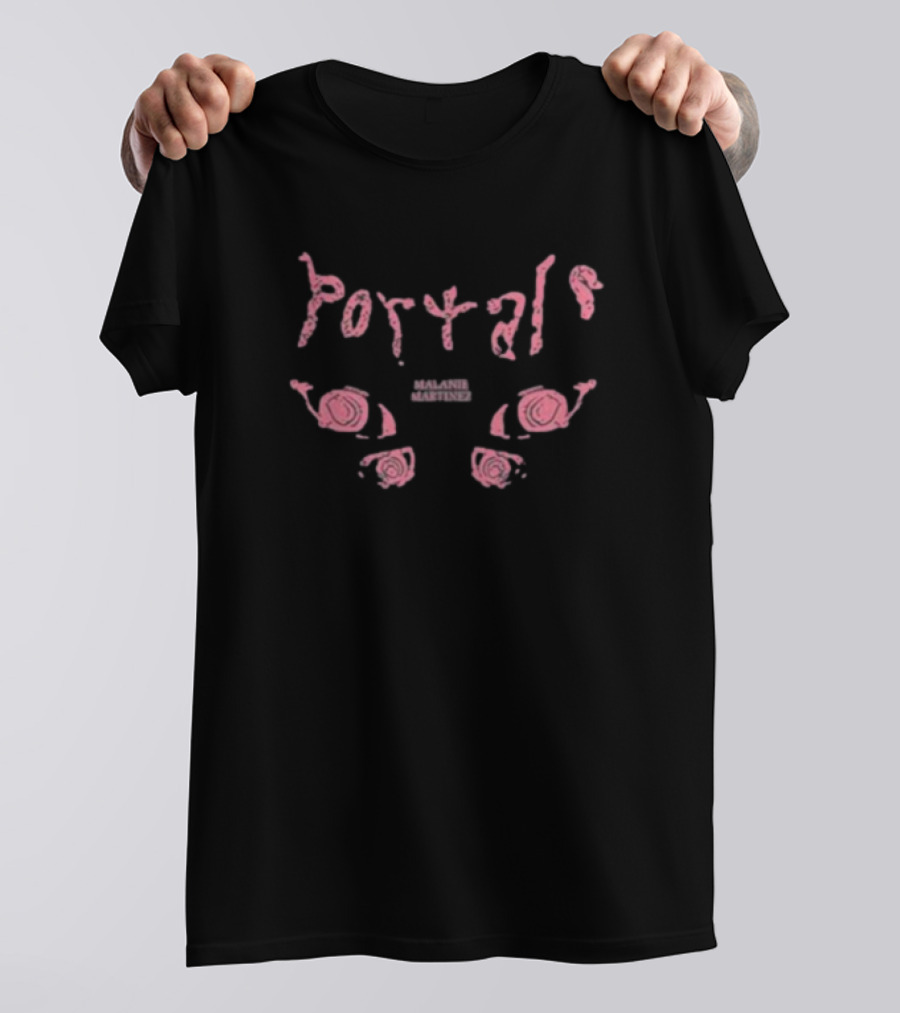 Portals Melanie Martinez Pink Eye Rose T-Shirt