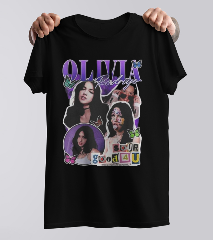 Olivia Rodrigo Sour Good 4 U Butterfly T-Shirt