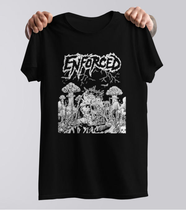 Enforced UXO Apocalyptic Skull Explosions T-Shirt