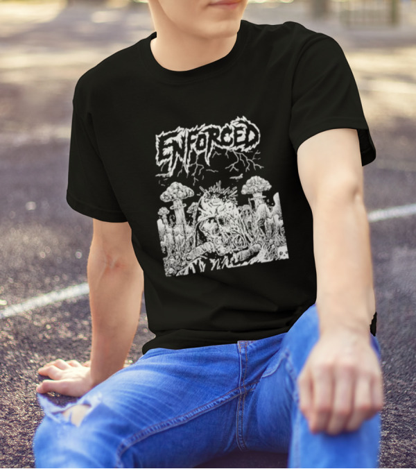 Enforced UXO Apocalyptic Skull Explosions T-Shirt