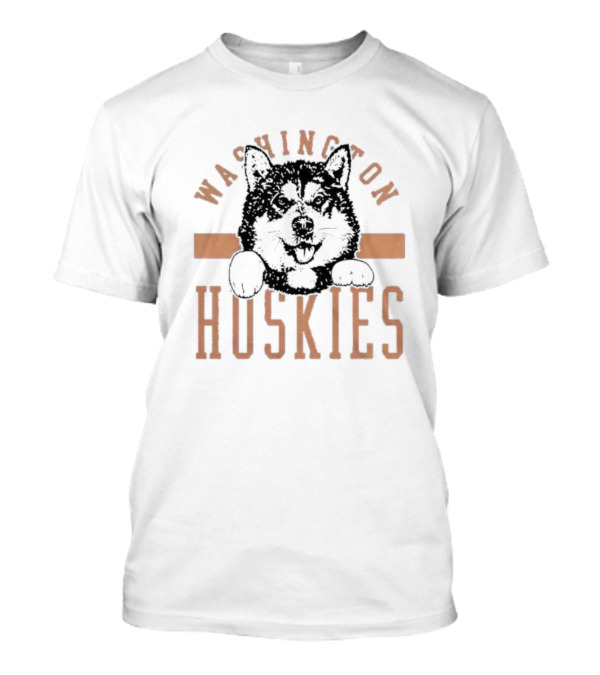 Washington Huskies Vintage Iconic Mascot T-Shirt