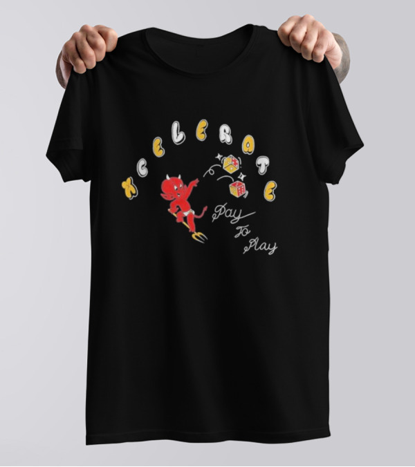 Xcelerate Pay To Play Devil Dice T-Shirt