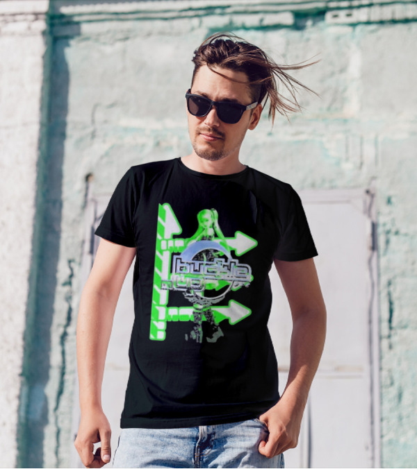 Buckle On Up Quality Spx6900 Green Arrows T-Shirt