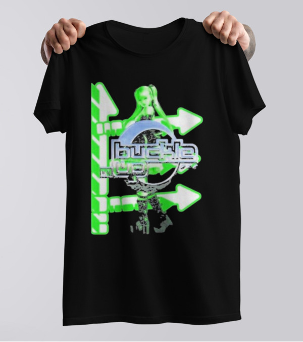 Buckle On Up Quality Spx6900 Green Arrows T-Shirt