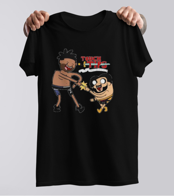 Touching Tips M Men On Mushrooms T-Shirt