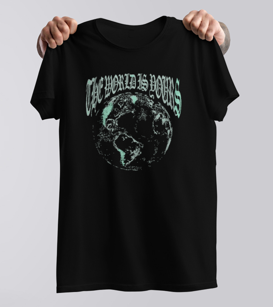 The World Is Yours Twiy Regular Earth T-Shirt