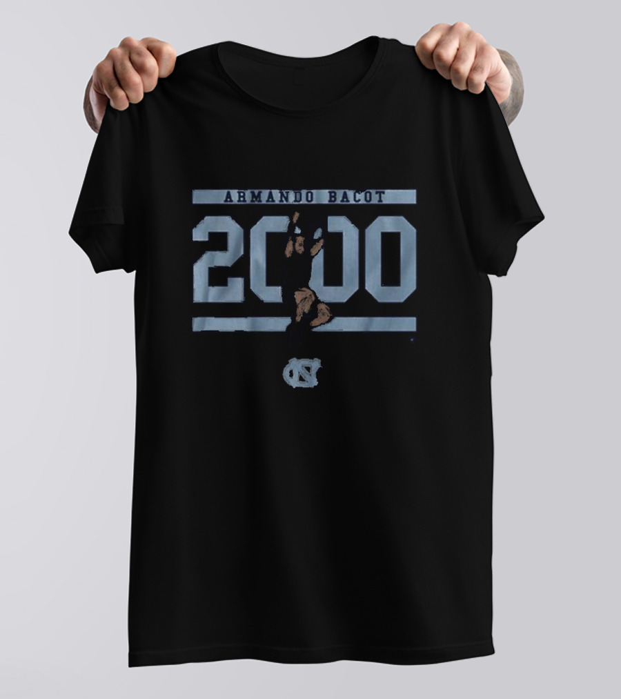 Armando Bacot UNC 2000 Basketball UNC T-Shirt
