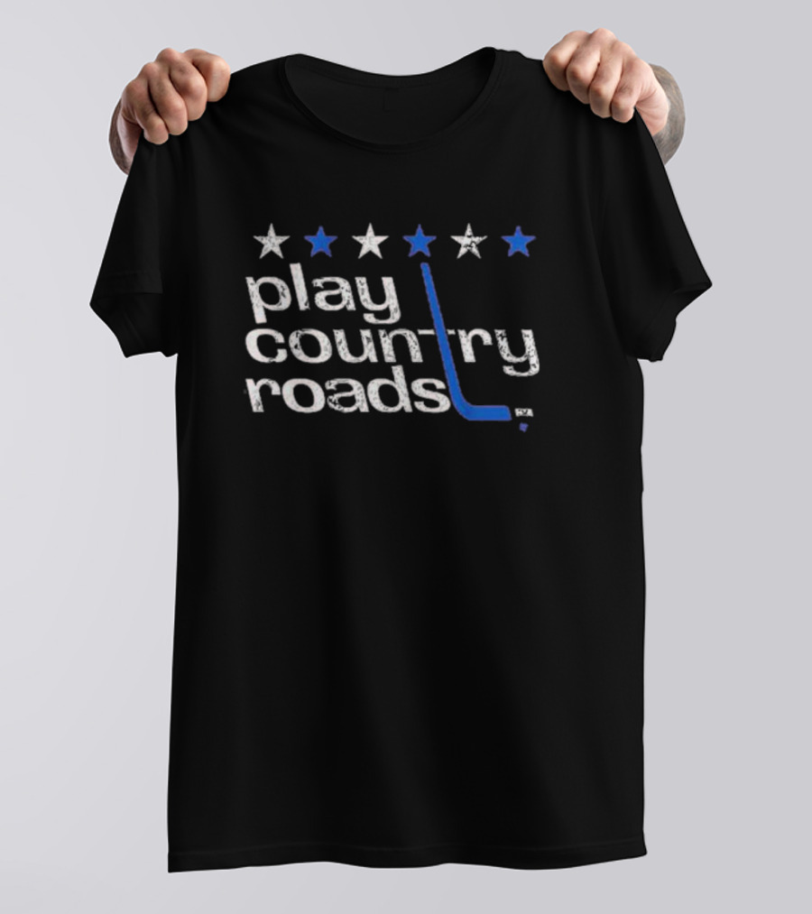 Washington Hockey Stars Play Country Roads T-Shirt