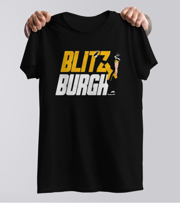 Pittsburgh Steelers Blitzburgh Kicking Action T-Shirt