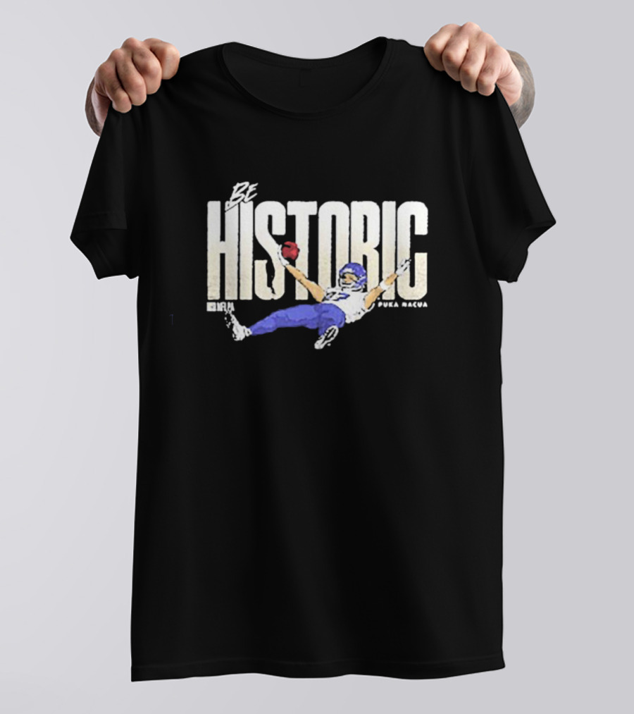 Be Historic NFL Los Angeles Rams Puka Nacua T-Shirt