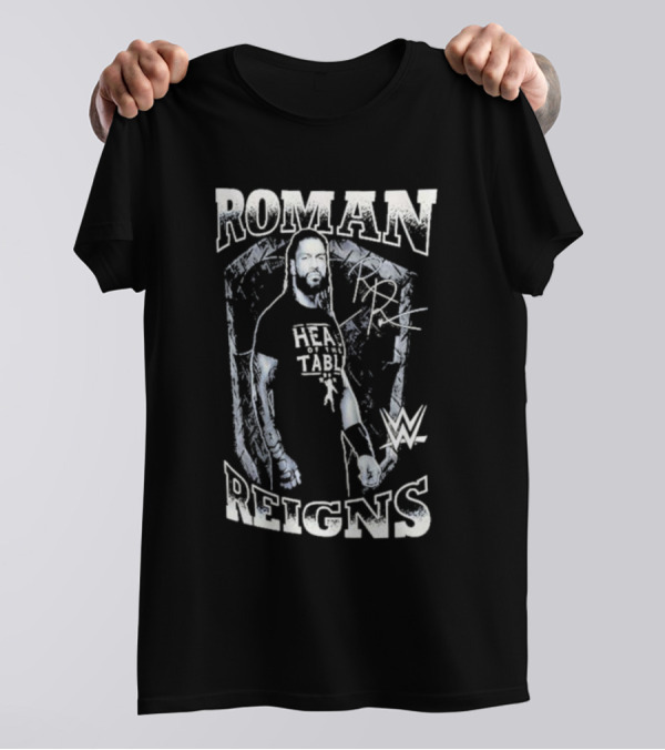 Roman Reigns Head Of The Table WWE Signature Ripple Junction T-Shirt