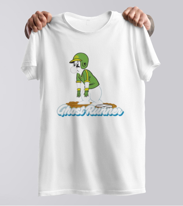 S7s Ghost Runner Baseball Player Bubblegum T-Shirt