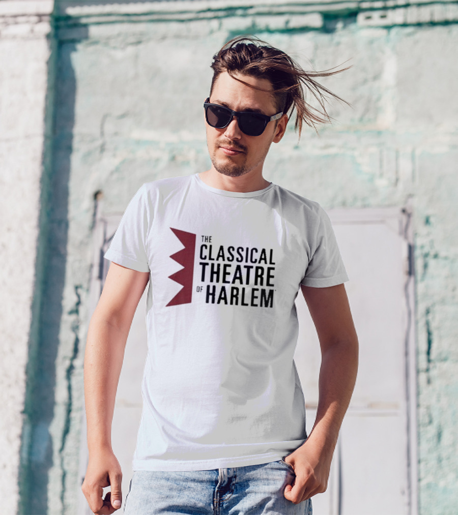 The Classical Theatre Of Harlem Bold Red Emblem T-Shirt