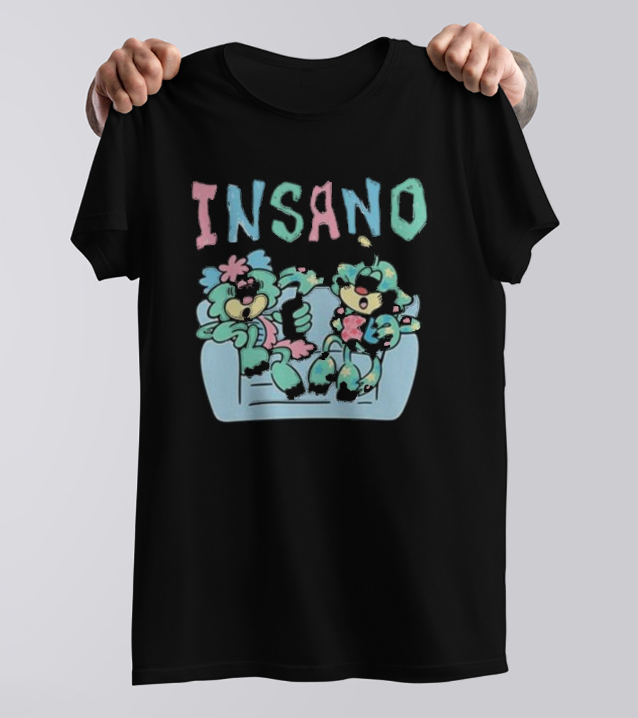 Verdy Insano Characters On Couch T-Shirt