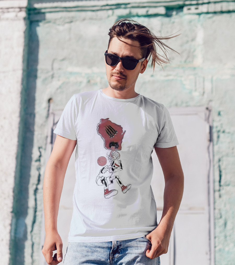 W Skeleton Dunk Wisconsin T-Shirt