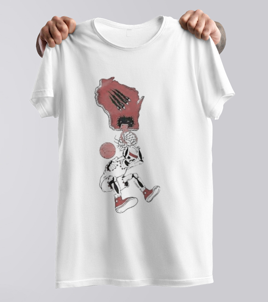 W Skeleton Dunk Wisconsin T-Shirt