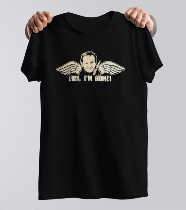 Luci I'm Home Wings Design With Head T-Shirt