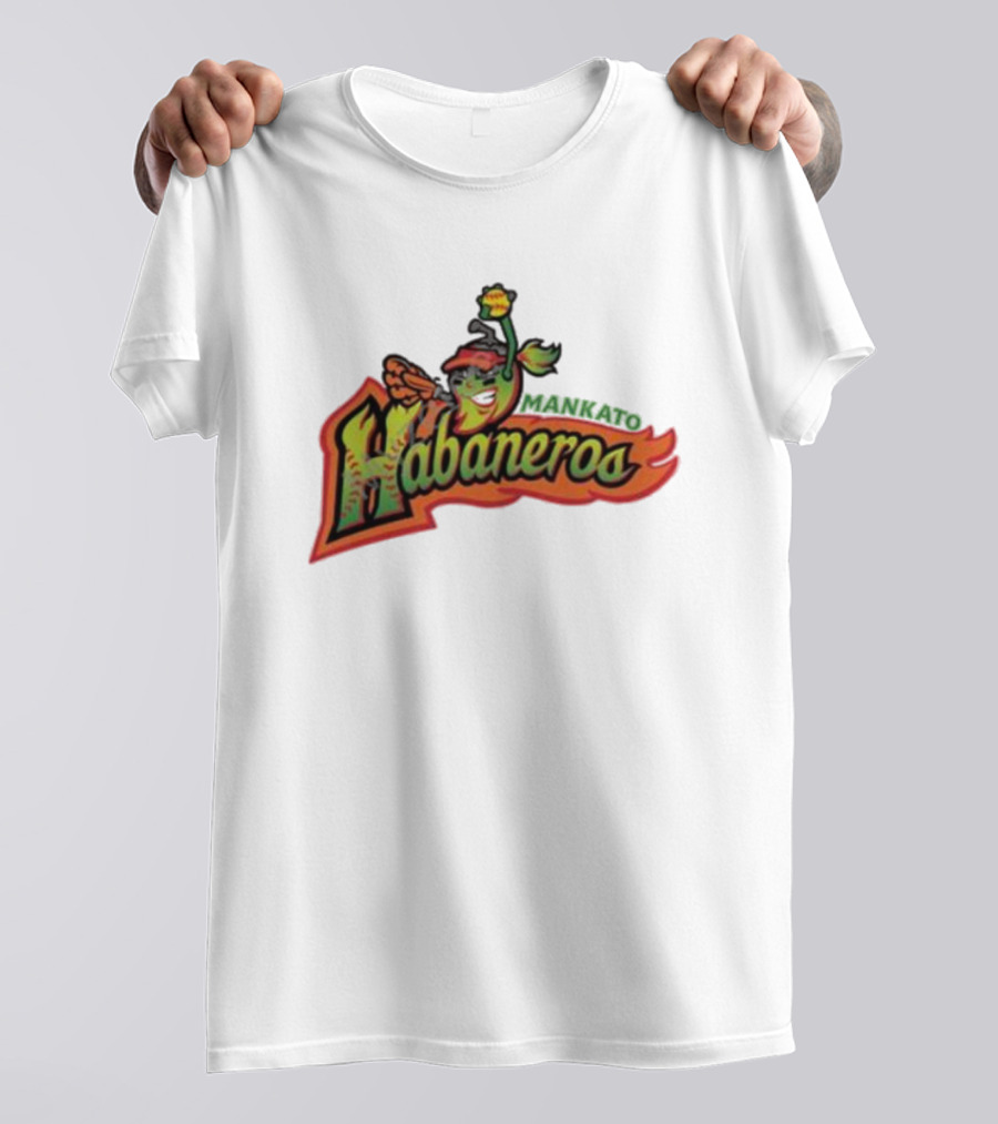 Mankato Habaneros Spicy Flaming Pepper T-Shirt
