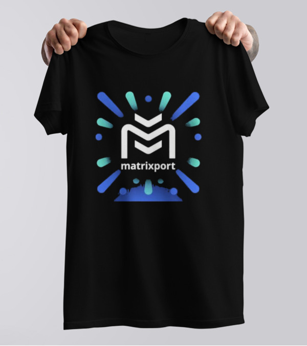Matrixport Rwa Tokenization Transformative Finance Logo Burst T-Shirt