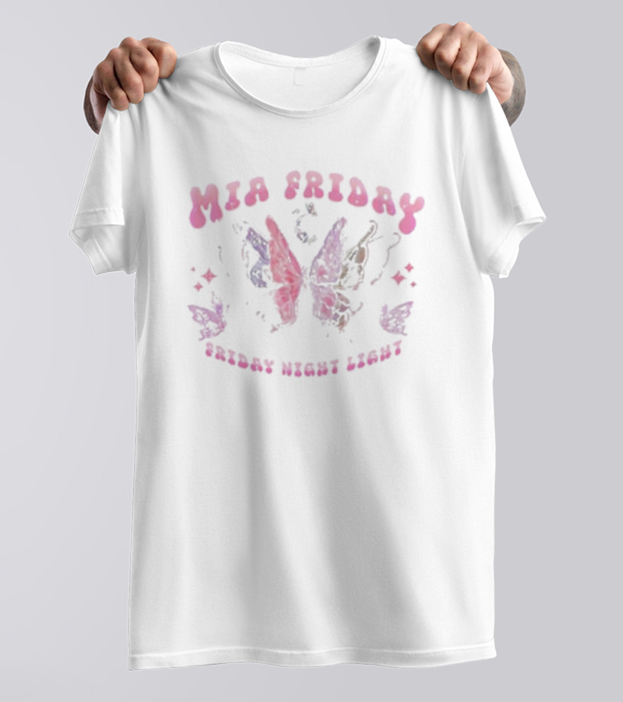 Mia Friday Friday Night Light Butterfly T-Shirt