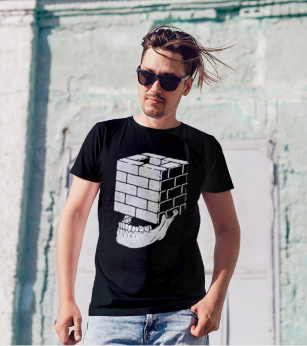 Osees Castleface Block Skull T-Shirt