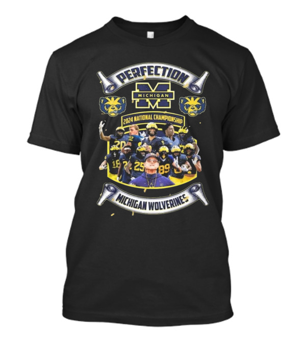 Perfection Michigan Wolverines 2024 National Championship T-Shirt