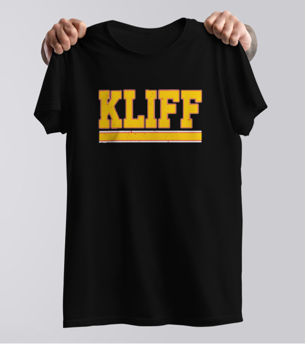 USC Trojans Kliff Kingsbury Bold Font Yellow T-Shirt