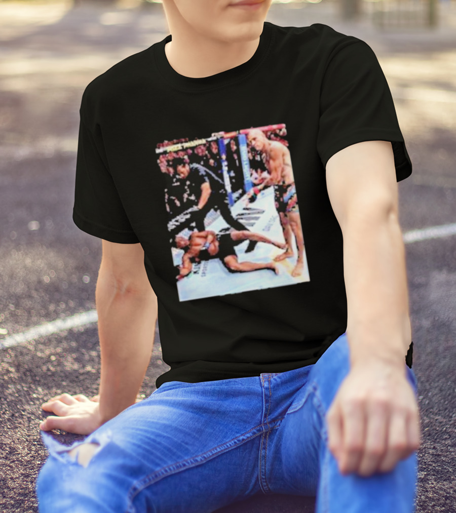 Alex Pereira MMA Victory Over Jamahal Hill In Octagon Showdown T-Shirt