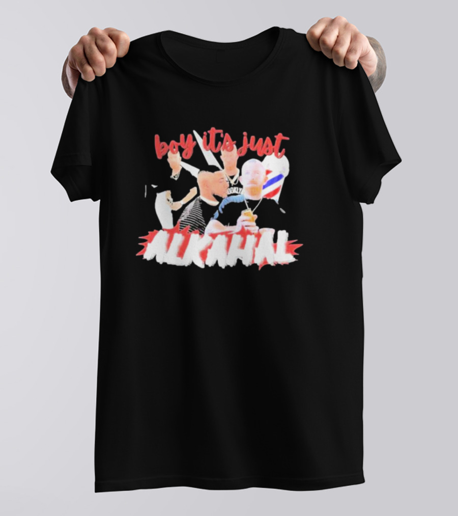 Boy It’s Just Alkahal Barber Shop Scene T-Shirt