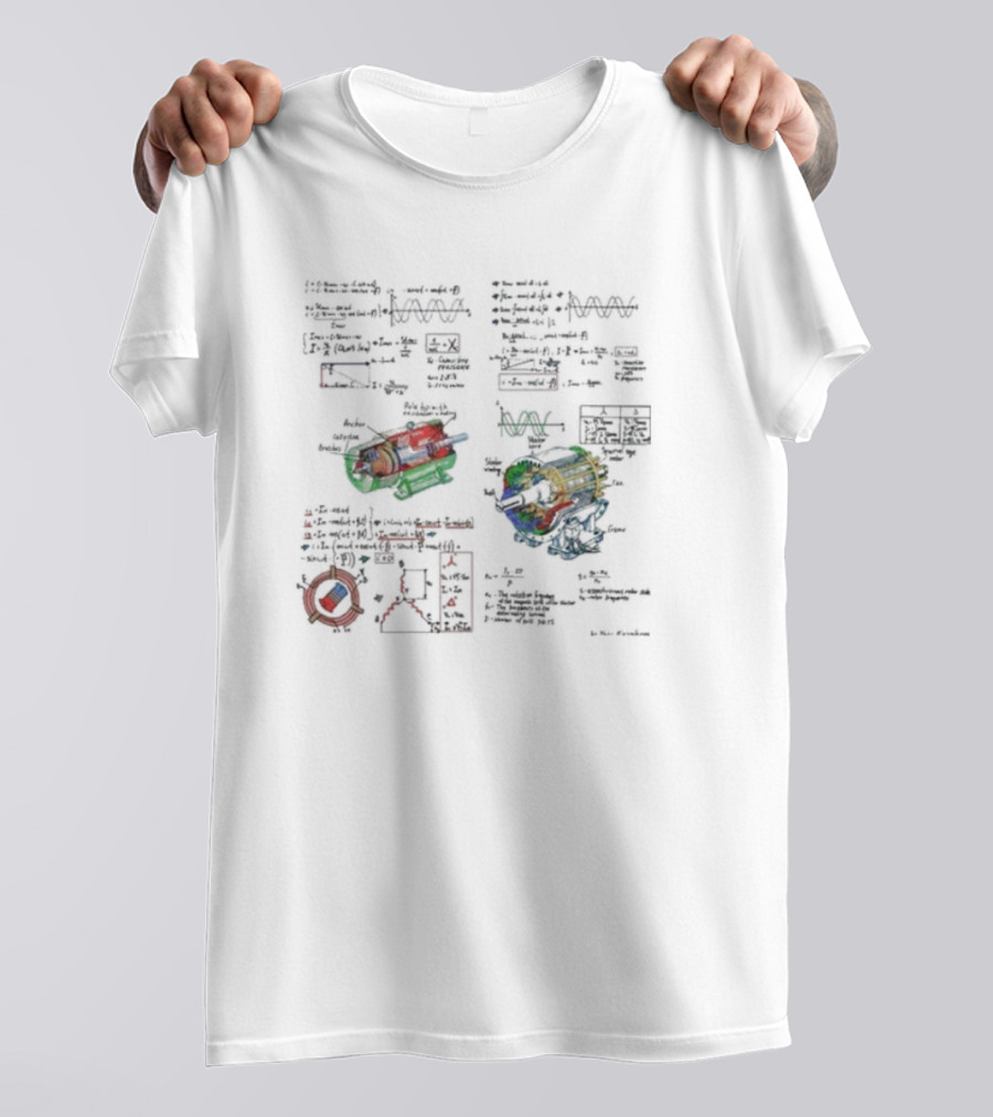 For Fans Of Electrical Engineering Science Schematics By Yuri Kovalenok T-Shirt