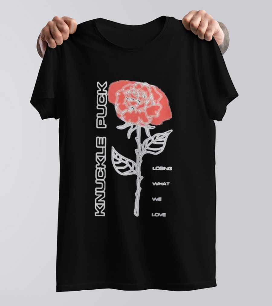 Knuckle Puck Rose Losing What We Love T-Shirt